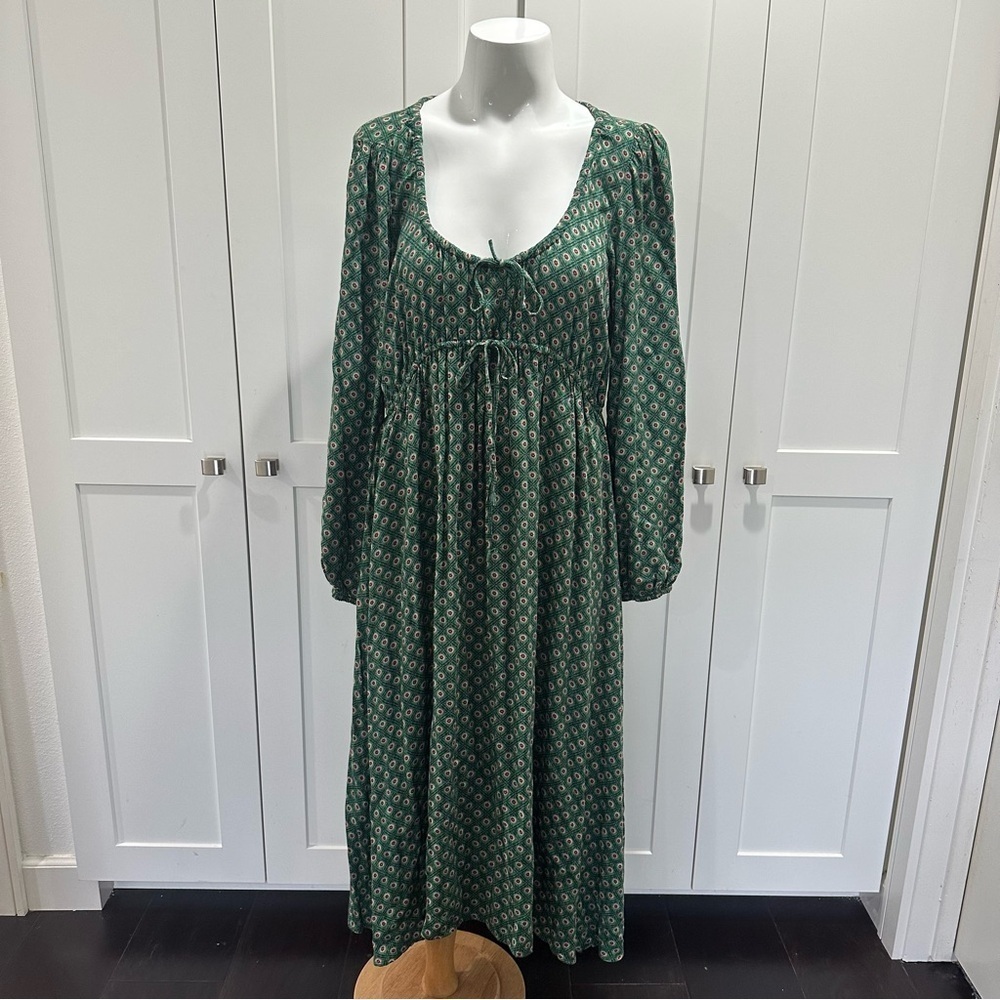COPY - Anthropologie Adelaide Patterned Maxi Dress Medium - Picture 5 of 8